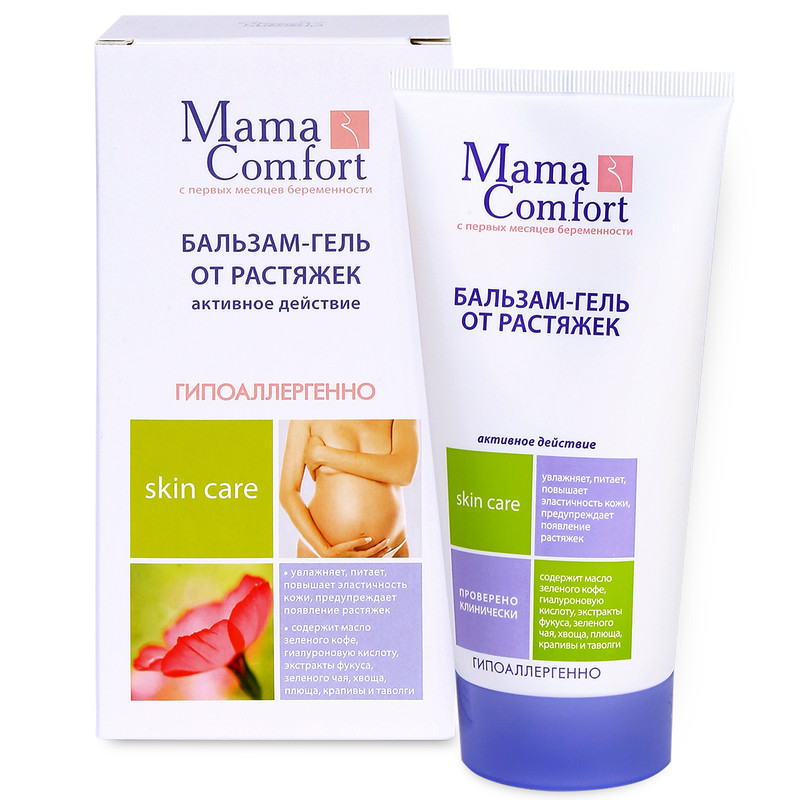 Бальзам-гель для тела Наша Мама Mama Comfort Против растяжек 175 мл