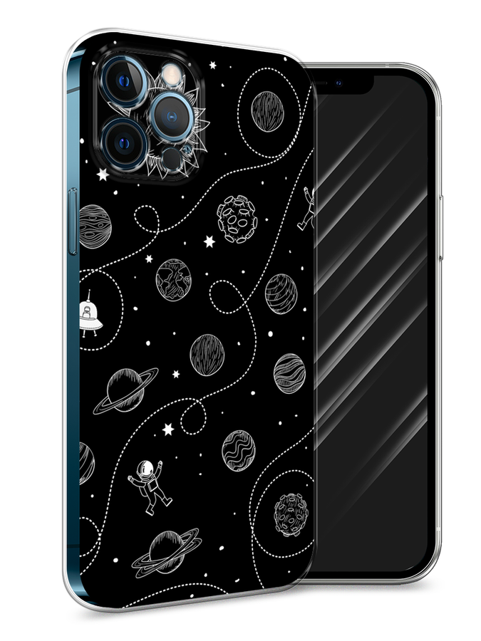 

Чехол Awog на Apple iPhone 12 Pro Max / Айфон 12 Pro Max "В невесомости", Разноцветный, 12750-4