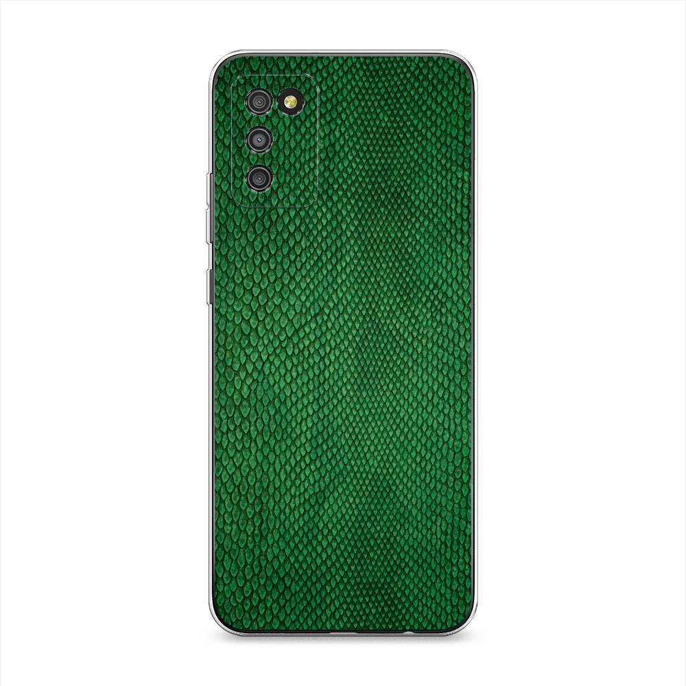

Чехол Awog на Samsung Galaxy A02s / Самсунг A02s "Изумрудная змея", Черный;зеленый;коричневый, 2102350-3