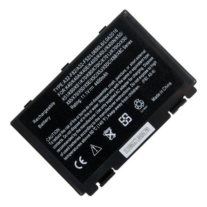 фото Аккумулятор rocknparts для ноутбука asus k40, k50, k70, f82, x5, 4400 mah