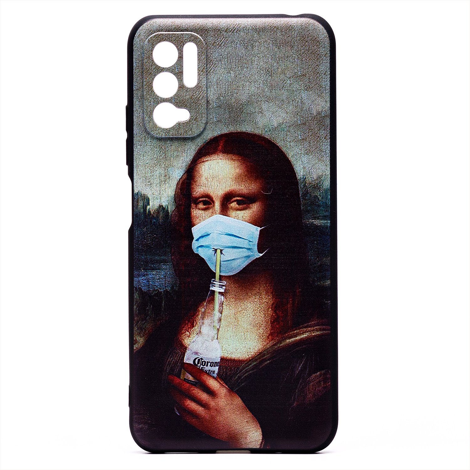 

Чехол для Xiaomi Redmi Note 10T силиконовый (рис. 185/016), Черный, Xiaomi Redmi Note 10T