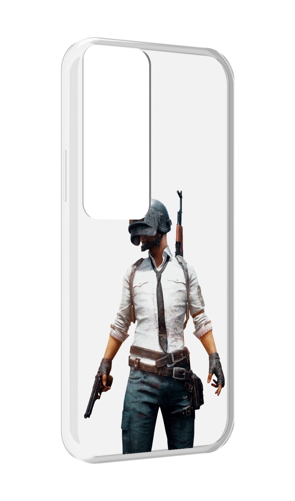

Чехол MyPads PUBG-2 для Tecno Pova Neo 2, Прозрачный, Tocco