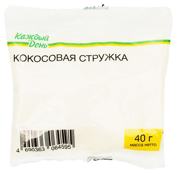 Кокосовая стружка «Каждый День», 40 г