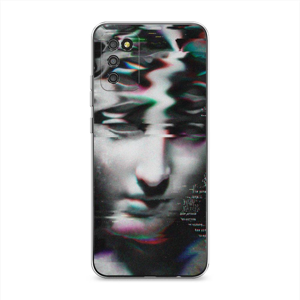фото Чехол awog "glitch art" для samsung galaxy a02s