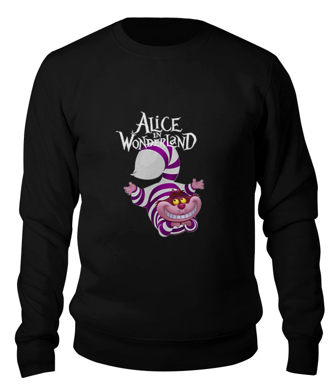 

Свитшот унисекс Printio Alice in wonderland черный M, Alice in wonderland