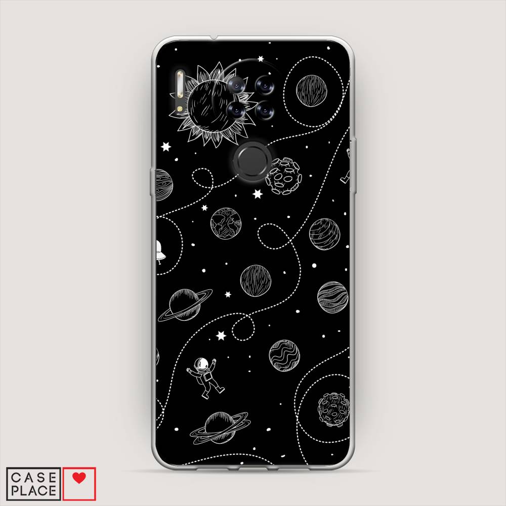 

Чехол Awog на Blackview A80 "В невесомости", Разноцветный, 280150-4