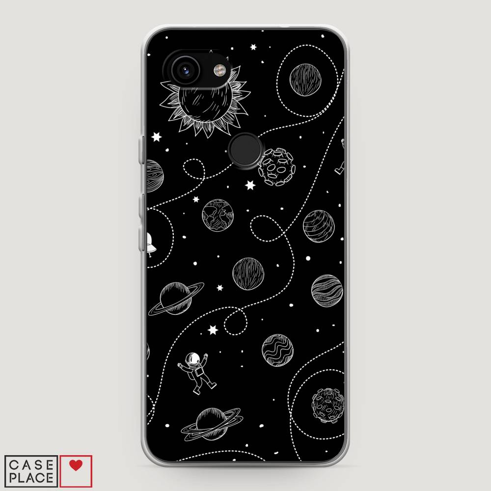 

Чехол Awog на Google Pixel 3a "В невесомости", Разноцветный, 270150-4