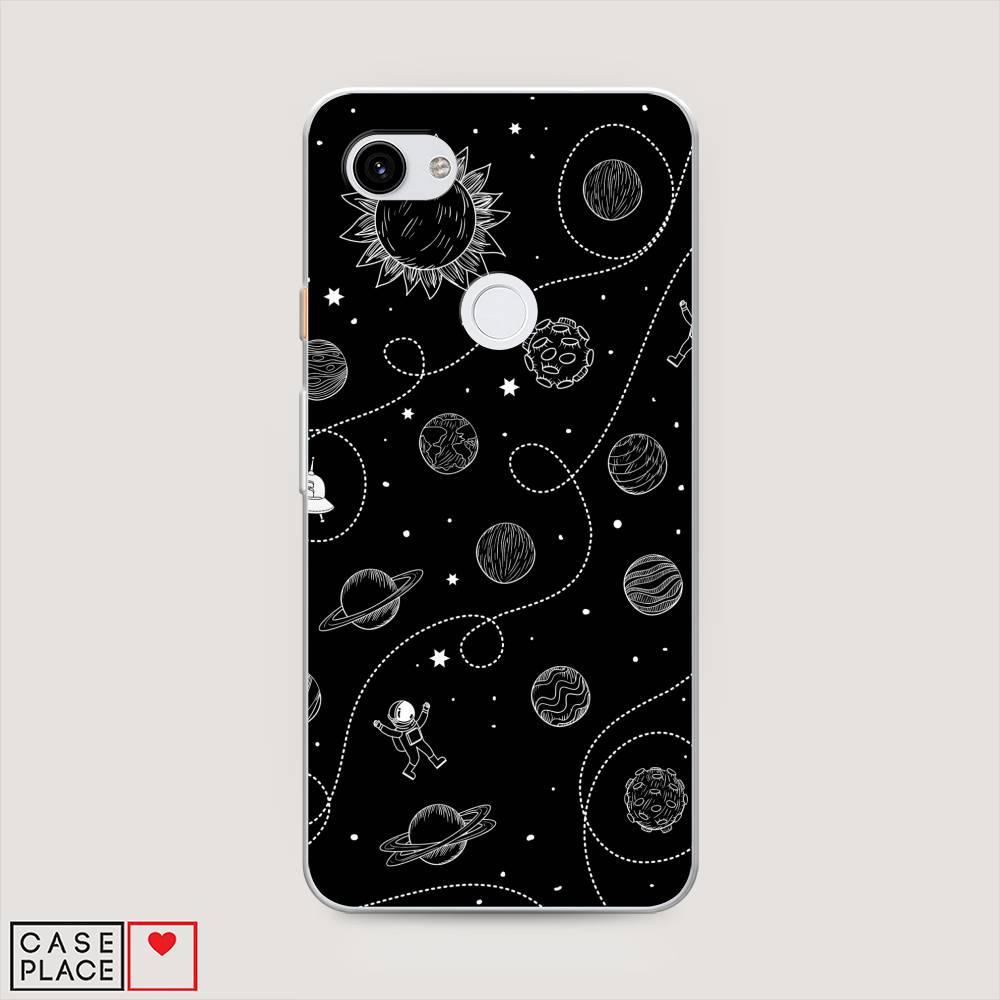 

Чехол Awog на Google Pixel 3A XL "В невесомости", Разноцветный, 270450-4