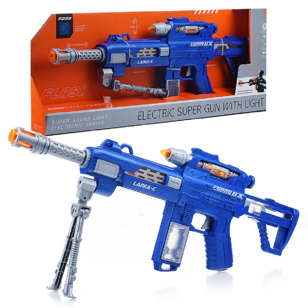 

Игрушка Автомат на батарейках, в коробке (999S-20), Синий