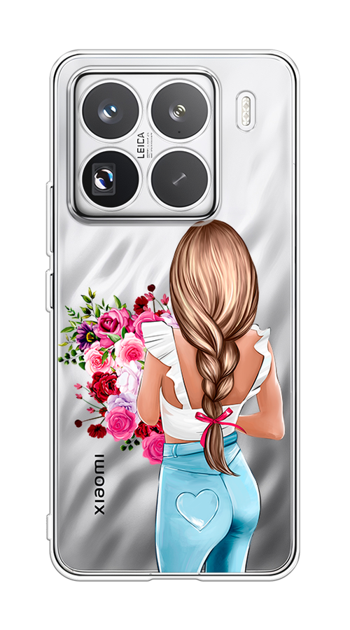 

Чехол на Xiaomi 15 Pro Девушка с цветами, Коричневый;розовый;бирюзовый, 323750-1