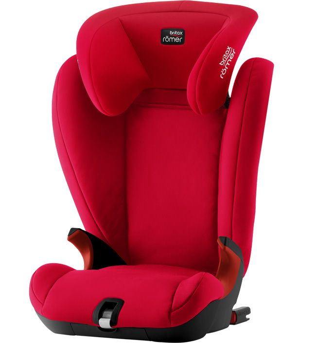 фото Автокресло britax romer kidfix sl цв.красный гр.2/3 britax roemer