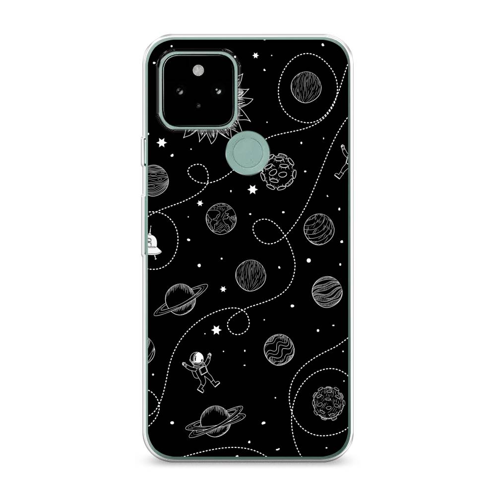 

Чехол Awog на Google Pixel 5A "В невесомости", Разноцветный, 271050-4