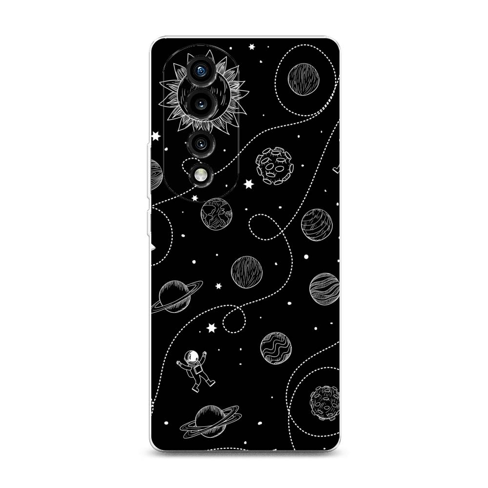 

Силиконовый чехол "В невесомости" на Honor 70 Pro, 6108350-4