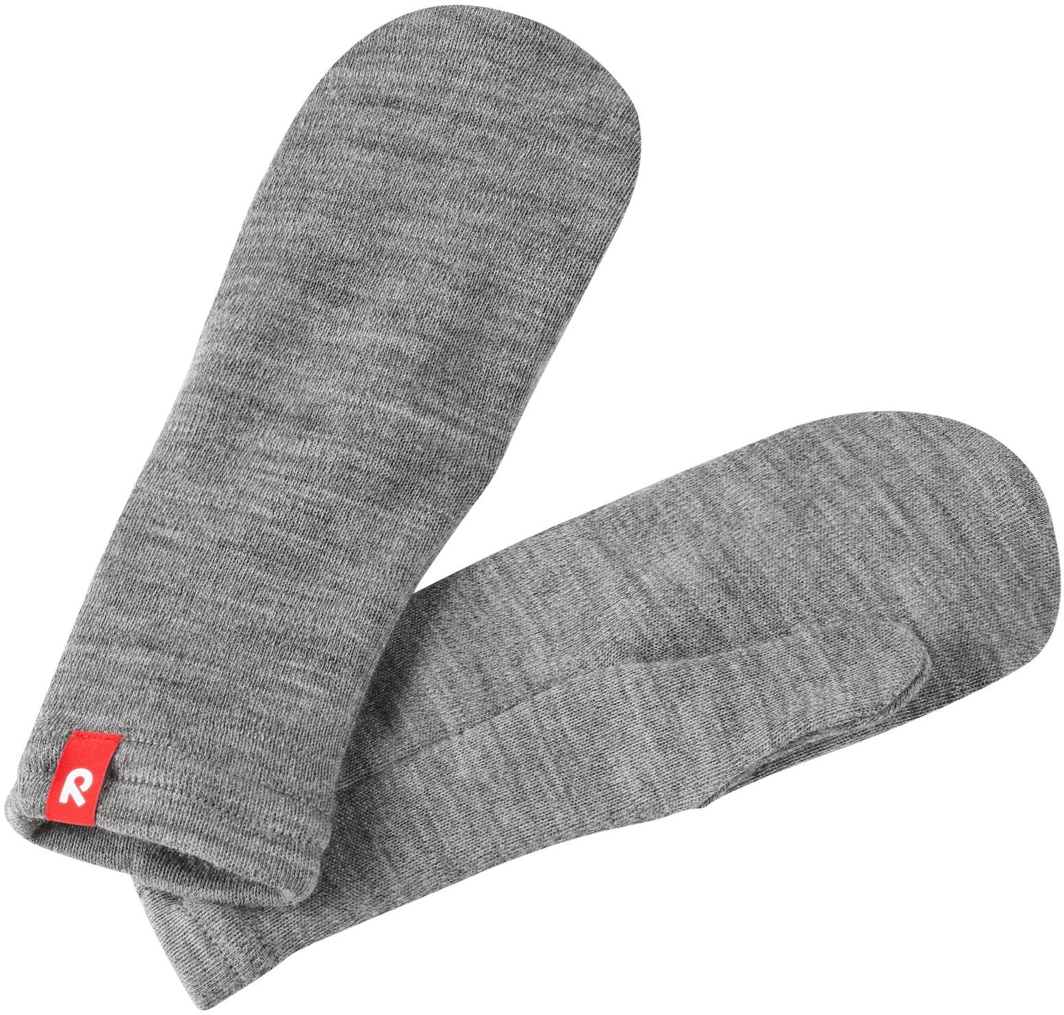 

Варежки Reima Mittens (knitted), Eino Melange grey 527276-9400, серый, 3, 527276-9400