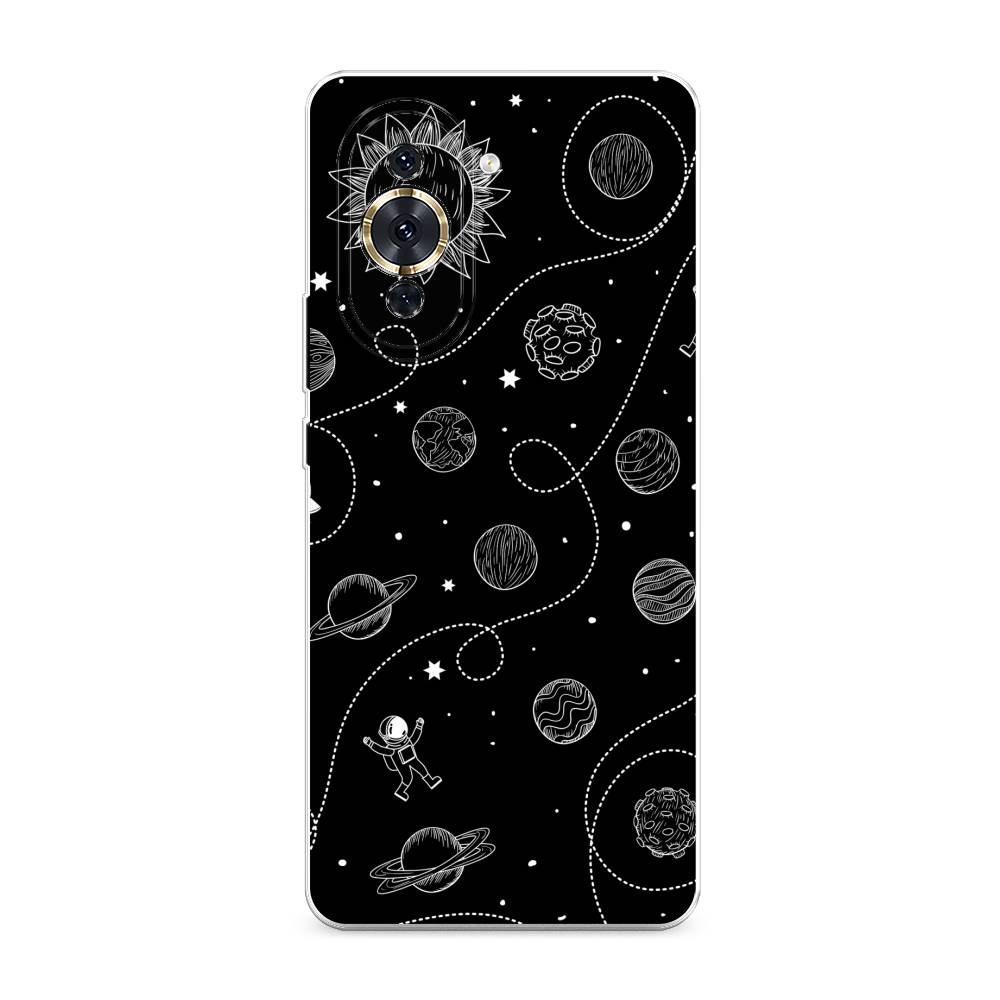 

Чехол Awog на Huawei Nova 10 Pro "В невесомости", Разноцветный, 6109050-4