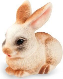 фото Игрушка для ванной огонёк кролик (с-691) бежевый огонек