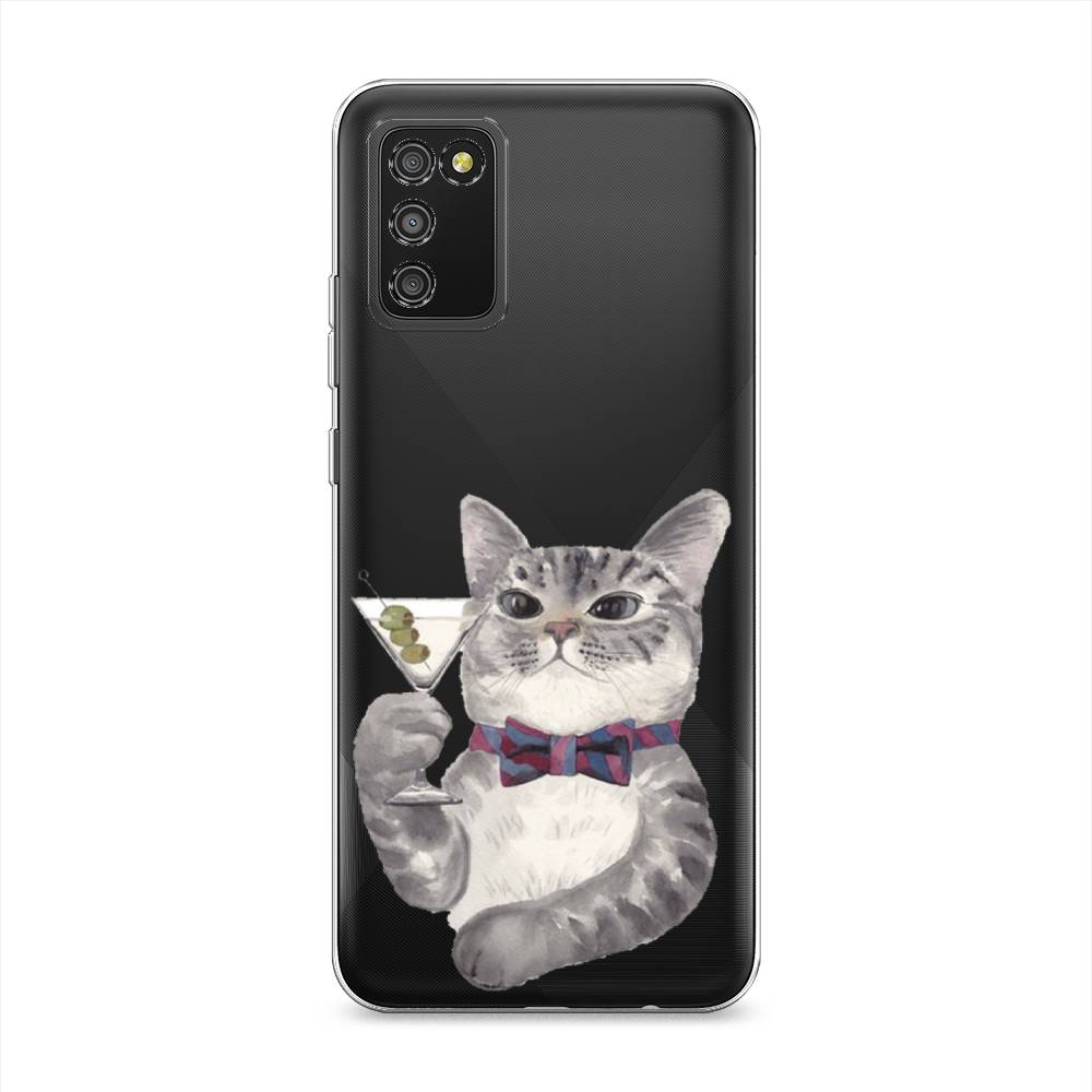 

Чехол Awog "Кот джентльмен" для Samsung Galaxy A02s