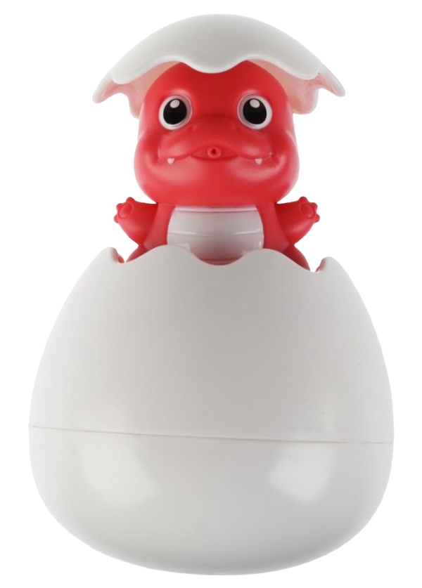 

Игрушка для купания дракончик в яйце Умка ZY1162347-R, Белый;красный