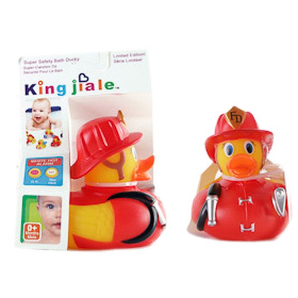 

Игрушка для купания Уточка, 6 видов,13х10,5х11см, CRD, 3282