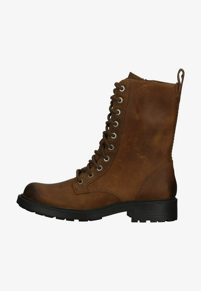 

Ботинки женские Clarks CL111A12V коричневые 41 EU, Коричневый, CL111A12V