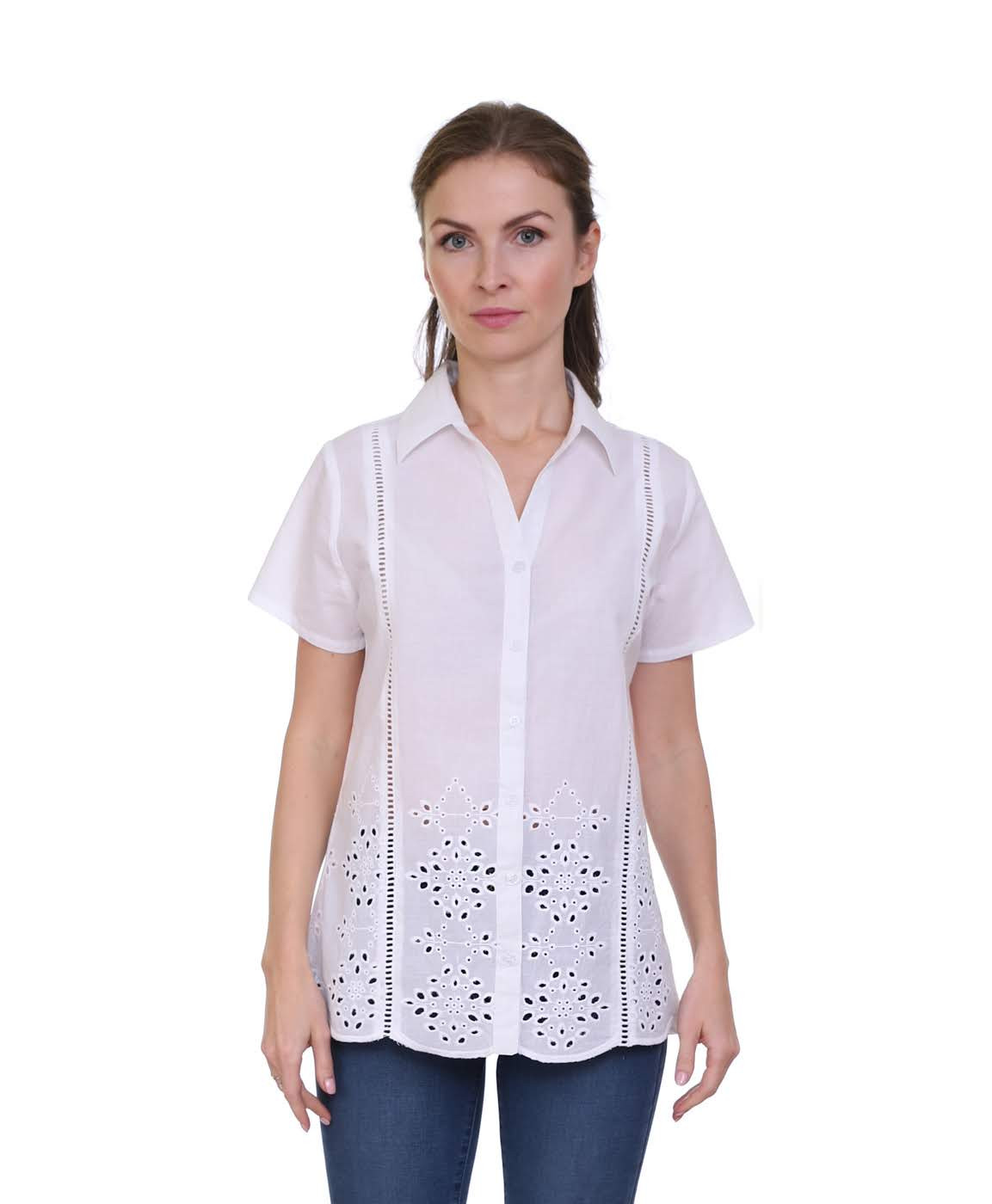 

Блуза женская Ганг белая XL