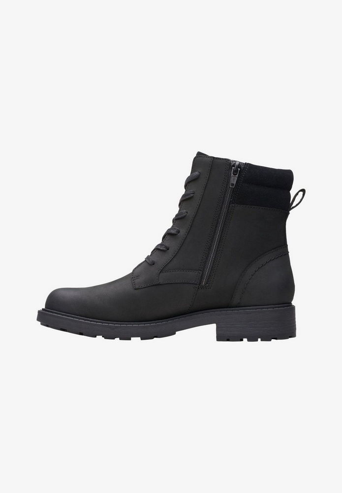 

Ботинки женские Clarks CL111N0FJ черные 39.5 EU, Черный, CL111N0FJ