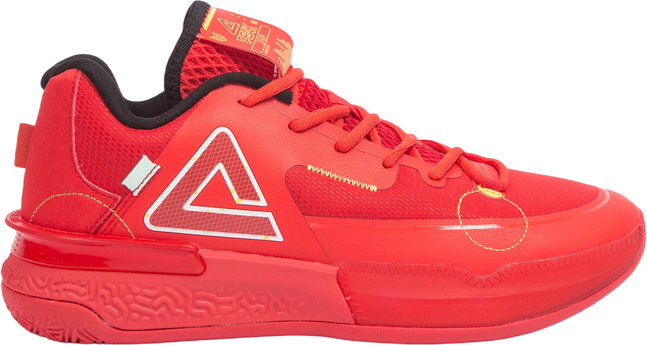 Кроссовки мужские PEAK Basketball Match Shoes красные 43 EU