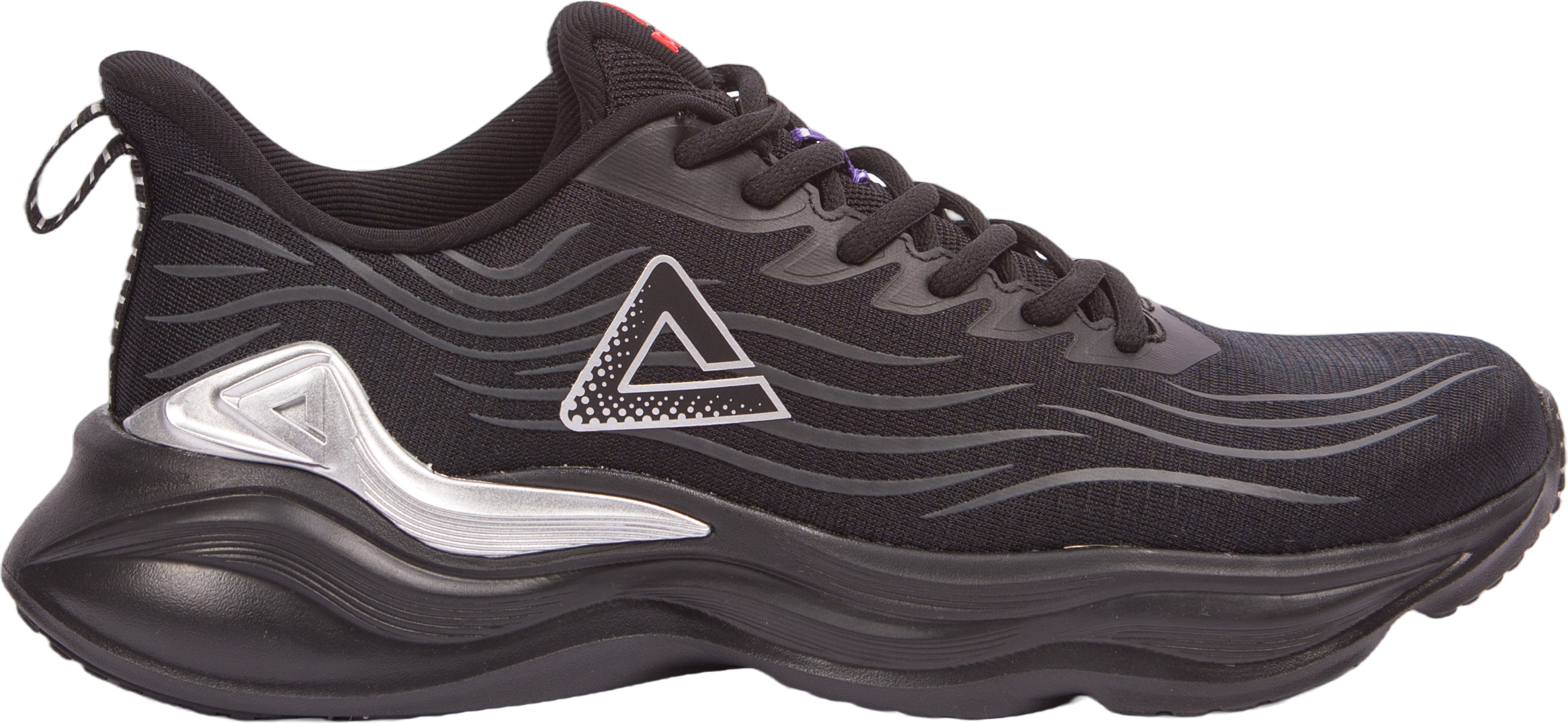 

Кроссовки мужские PEAK Cushion Running Shoes черные 44 EU, Черный, Cushion Running Shoes