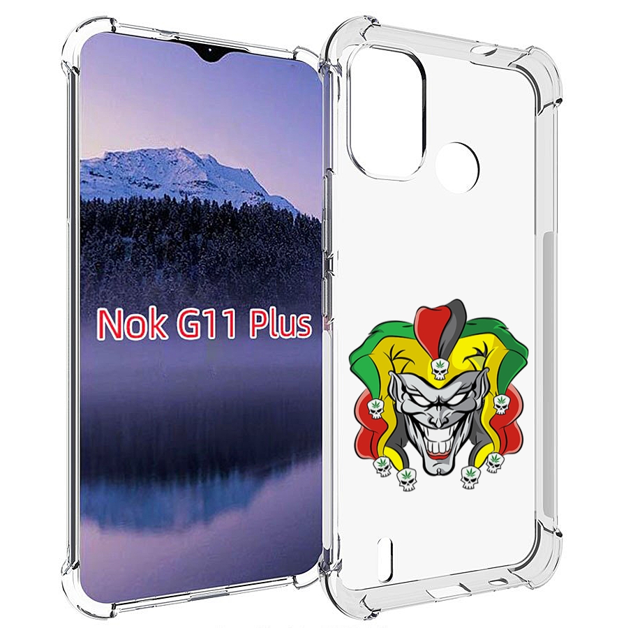 

Чехол MyPads злодей-клоун для Nokia G11 Plus, Прозрачный, Tocco
