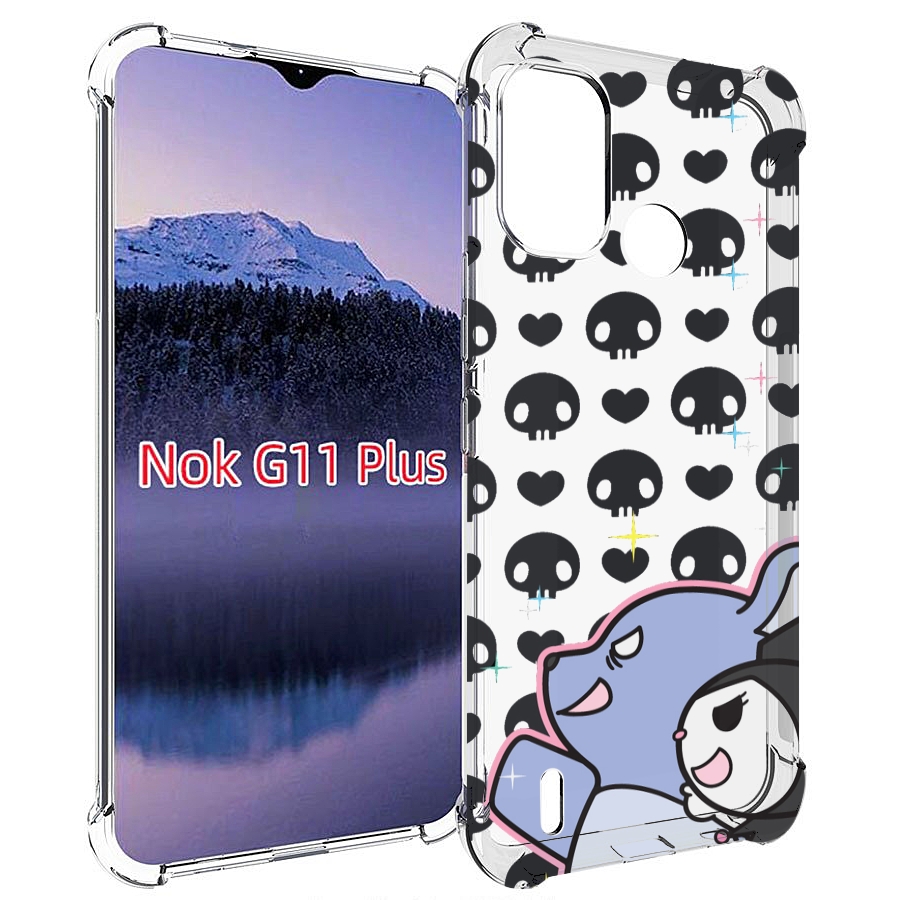 

Чехол MyPads злые-мини-животные детский для Nokia G11 Plus, Прозрачный, Tocco