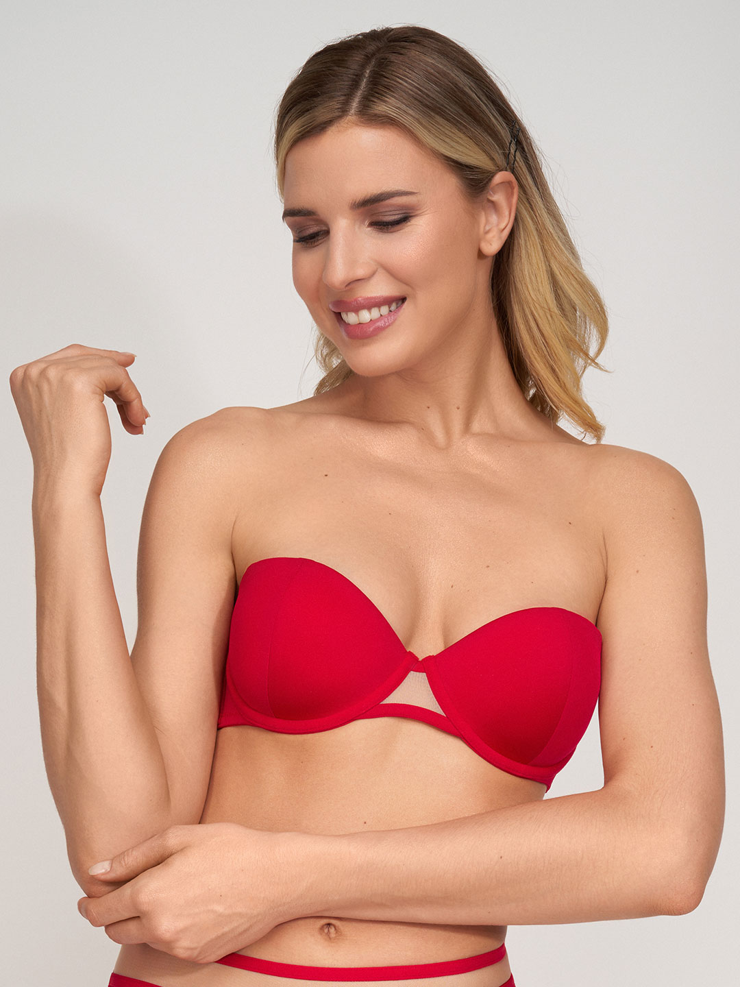 Бюстгальтер женский Palmetta 3107926 красный 75D 10840₽