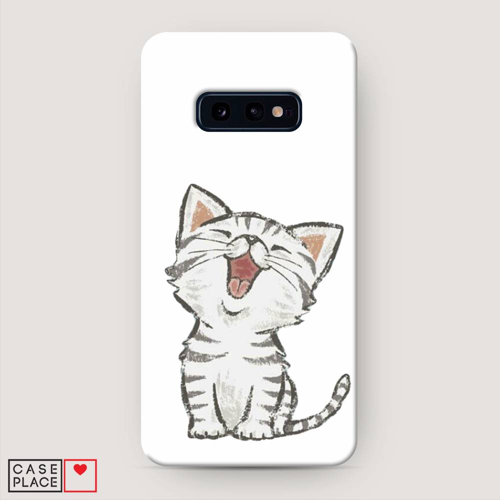 

Пластиковый чехол "Котенок рисованный" на Samsung Galaxy S10E, 27220-1