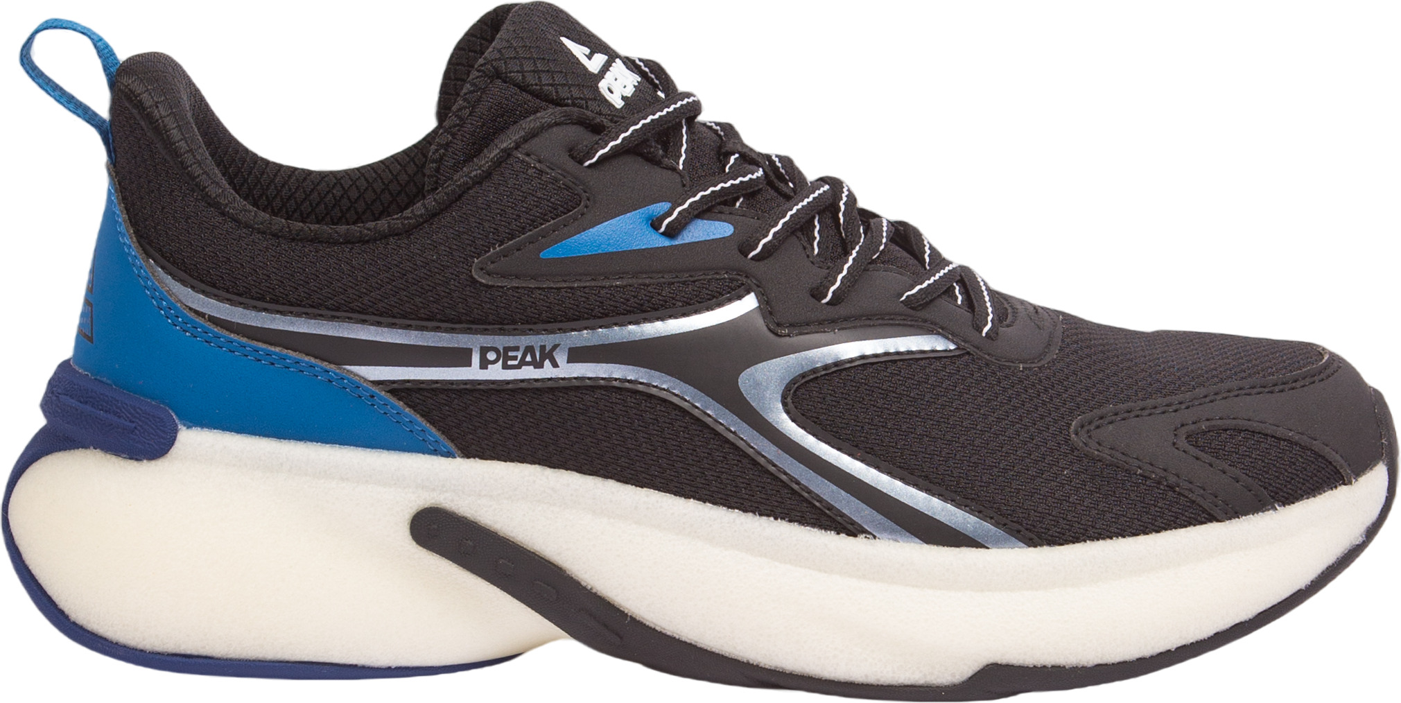 Кроссовки мужские PEAK Cushion Running Shoes черные 39 EU черный