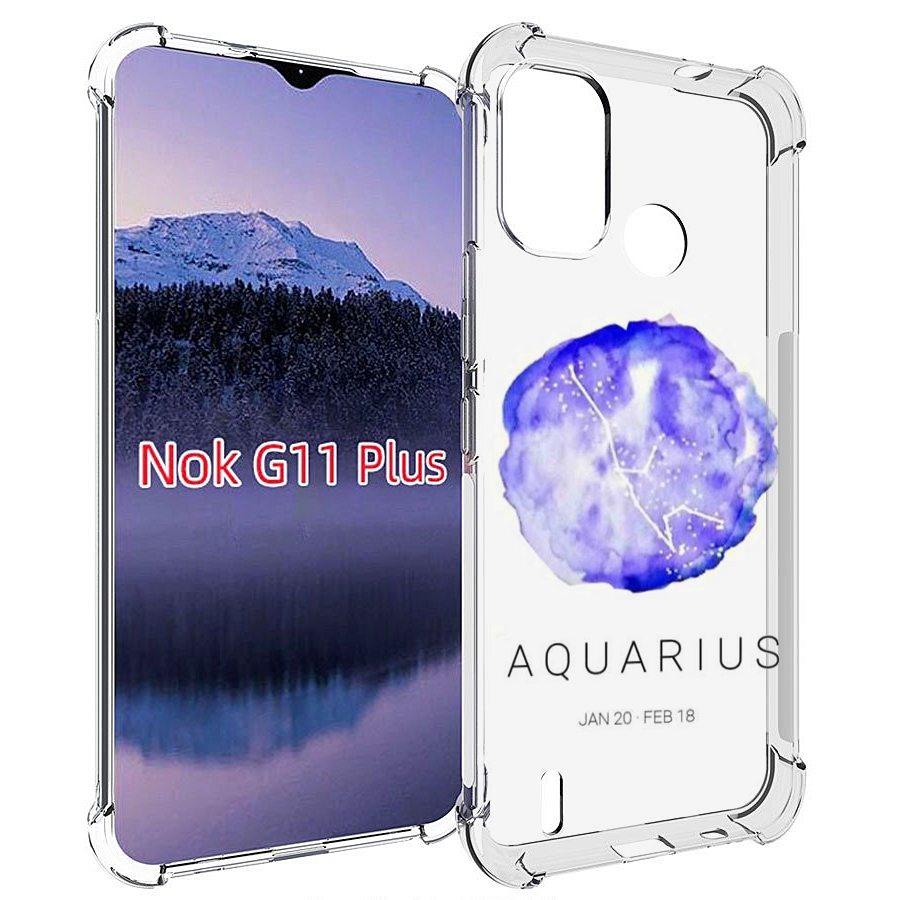 

Чехол MyPads знак зодиака водолеи 5 для Nokia G11 Plus, Прозрачный, Tocco