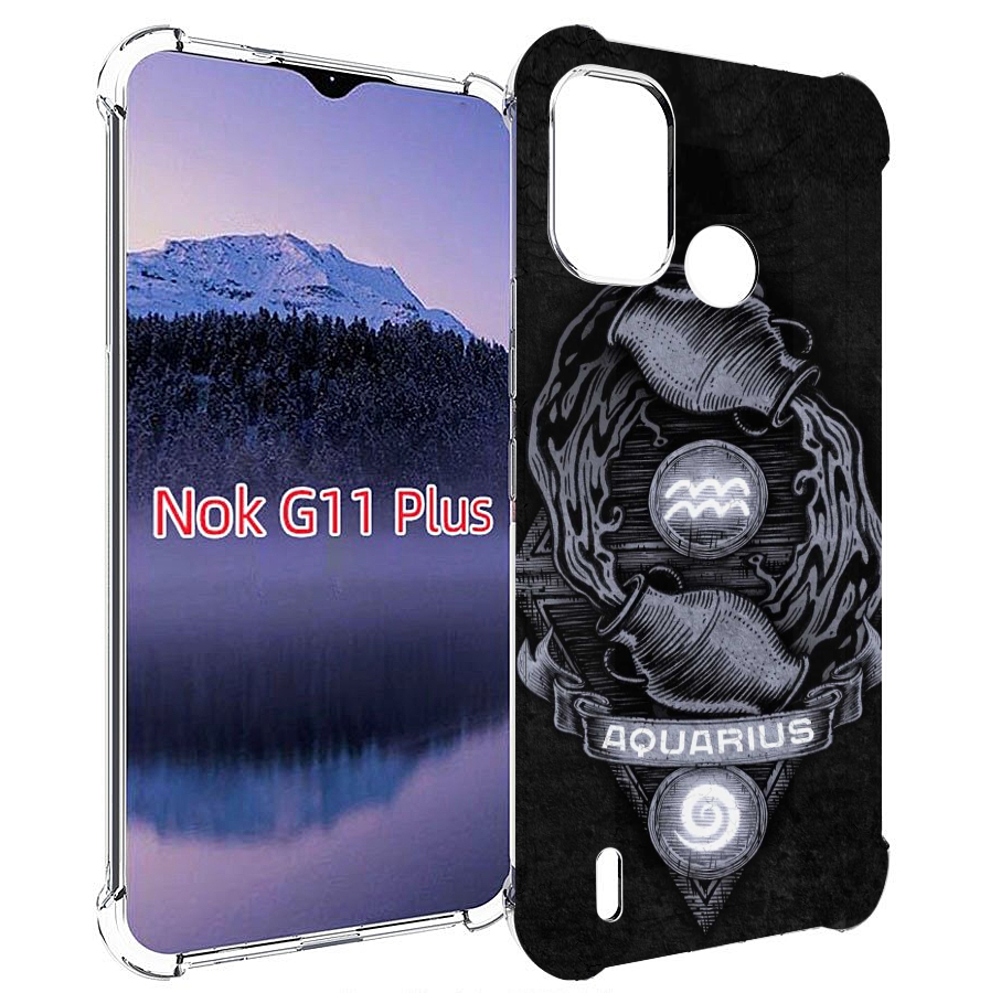 

Чехол MyPads знак зодиака водолеи 6 для Nokia G11 Plus, Прозрачный, Tocco