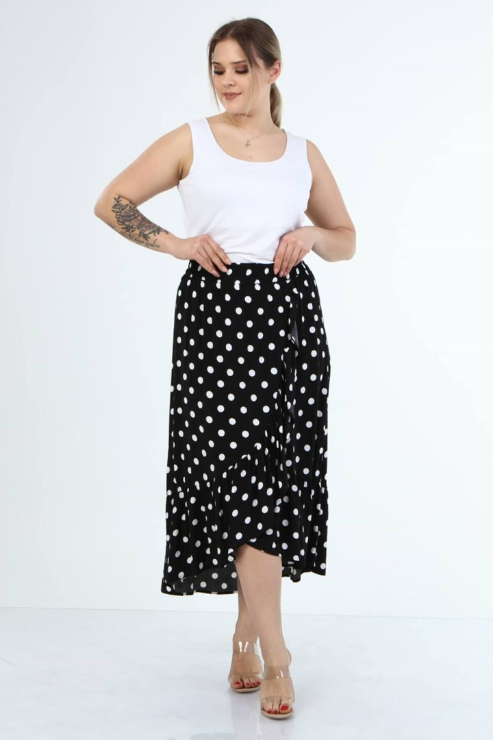 

Юбка женская My Line Moda 1373 черная 48 RU (товары доставляются из-за рубежа), 1373