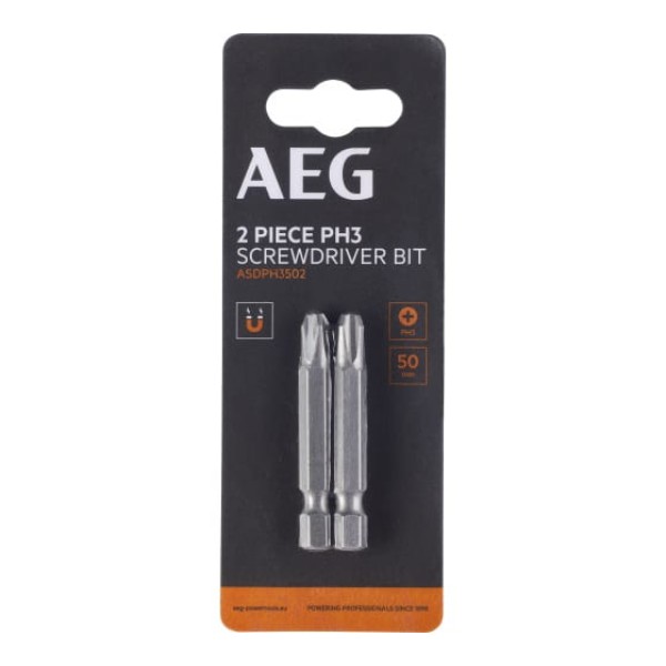 

AEG Биты 2шт.РН3x50mm ASDPH3502 4932479526