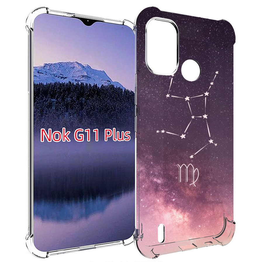

Чехол MyPads знак зодиака дева 4 для Nokia G11 Plus, Прозрачный, Tocco