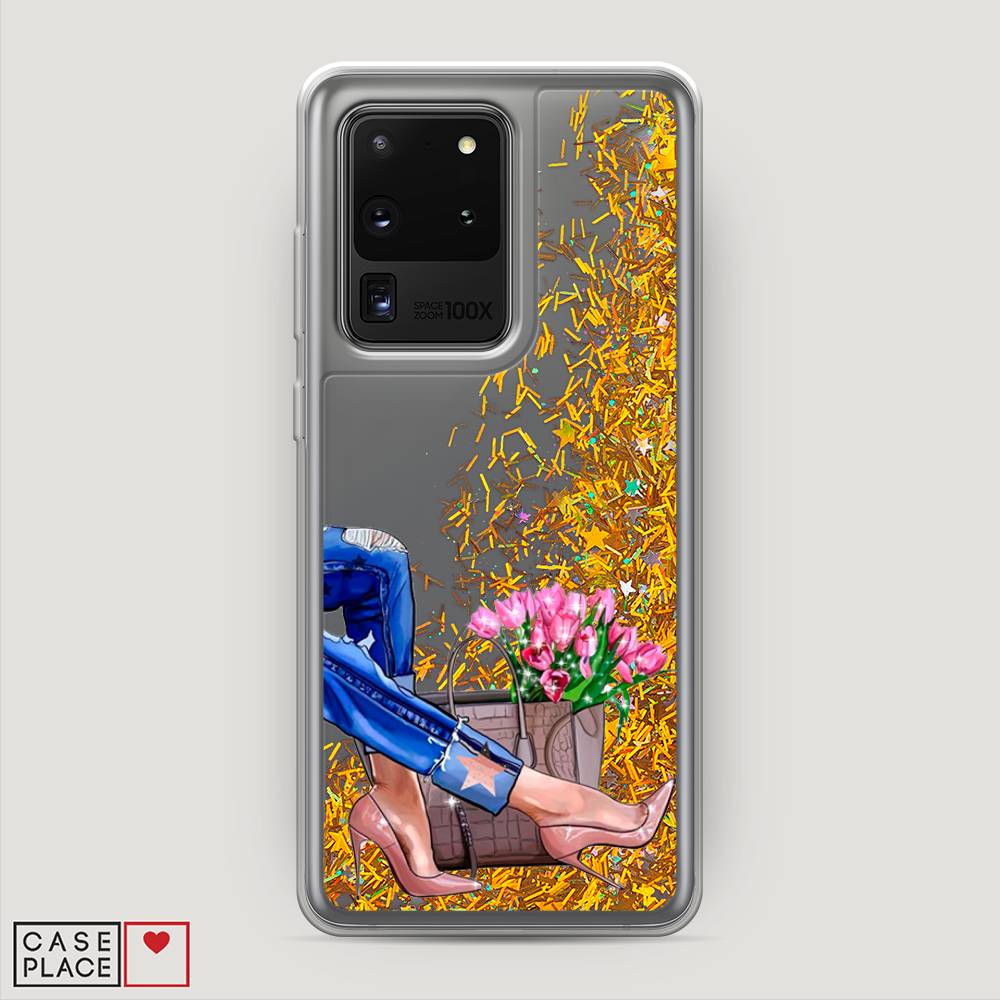 

Чехол Awog на Samsung Galaxy S20 Ultra "Каблучки", Разноцветный, 29490-1