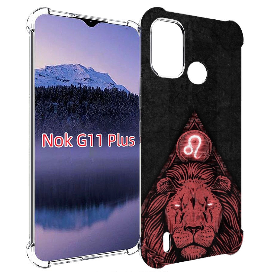

Чехол MyPads знак зодиака лев 4 для Nokia G11 Plus, Прозрачный, Tocco
