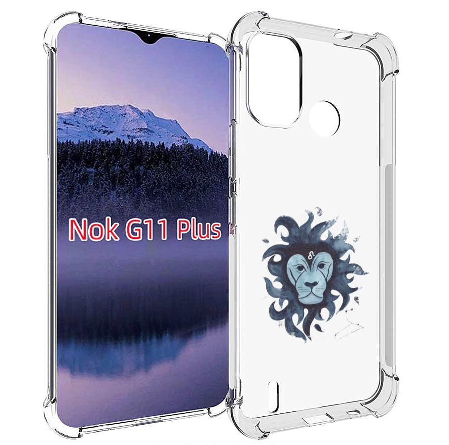 

Чехол MyPads знак зодиака лев 5 для Nokia G11 Plus, Прозрачный, Tocco