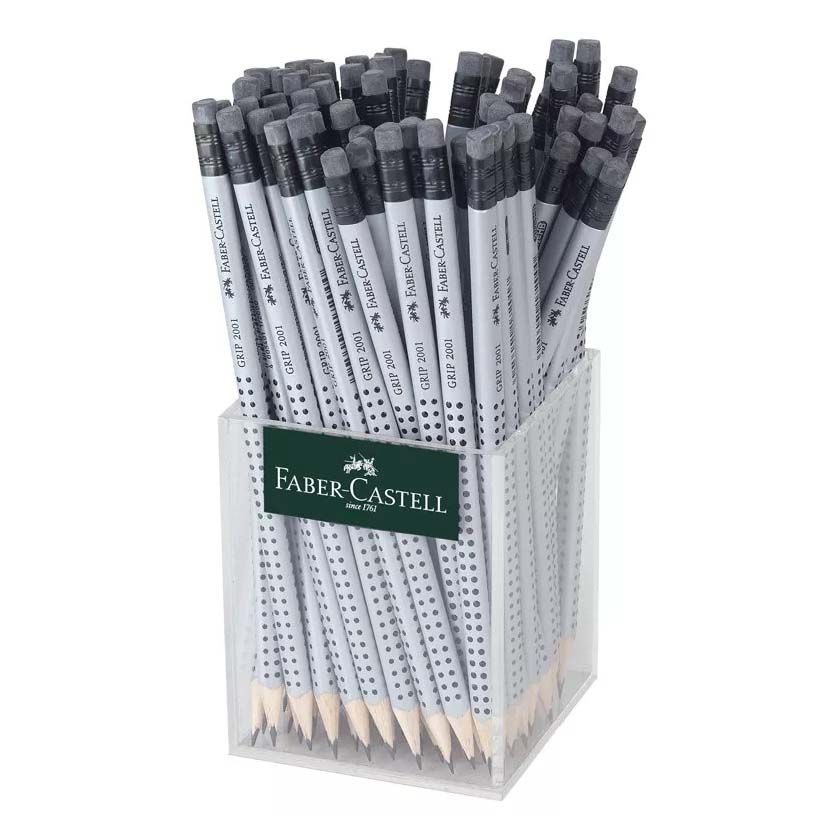 

Карандаш чернографитный Faber-Castell Grip 2001 с ластиком