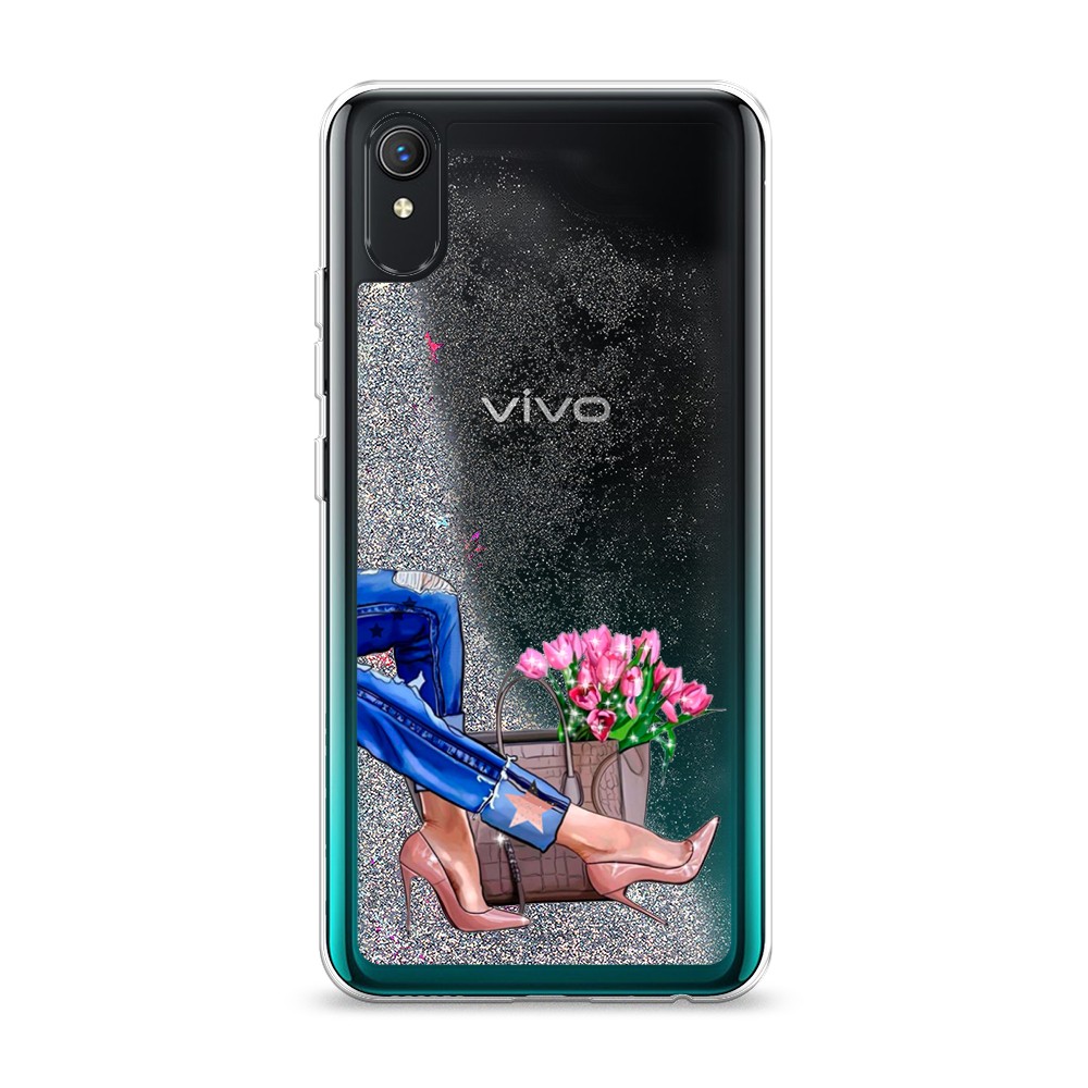 

Чехол Awog на Vivo Y91c/Y1s "Каблучки", Разноцветный, 263291-1