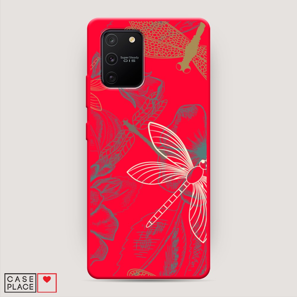 

Чехол Awog на Samsung Galaxy S10 Lite / Самсунг S10 Lite "Тени стрекоз", Разноцветный, 210053-1