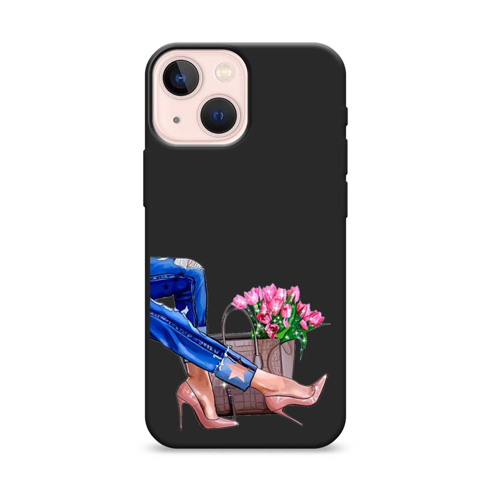 

Чехол Awog на Apple iPhone 13 mini / Айфон 13 mini "Каблучки", Разноцветный, 14152-1