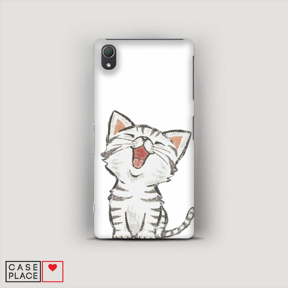 

Пластиковый чехол "Котенок рисованный" на Sony Xperia Z2