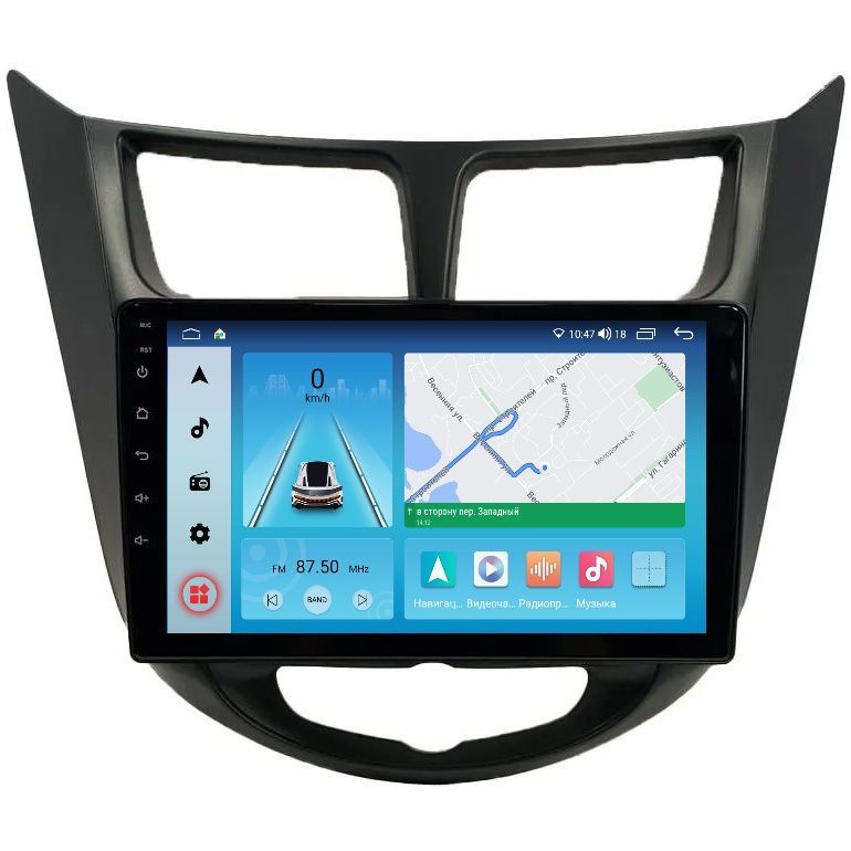 Магнитола EpicAuto T18 Hyundai Solaris 1 2011-2016 - Android 13 - Процессор 8 ядер 3050000₽