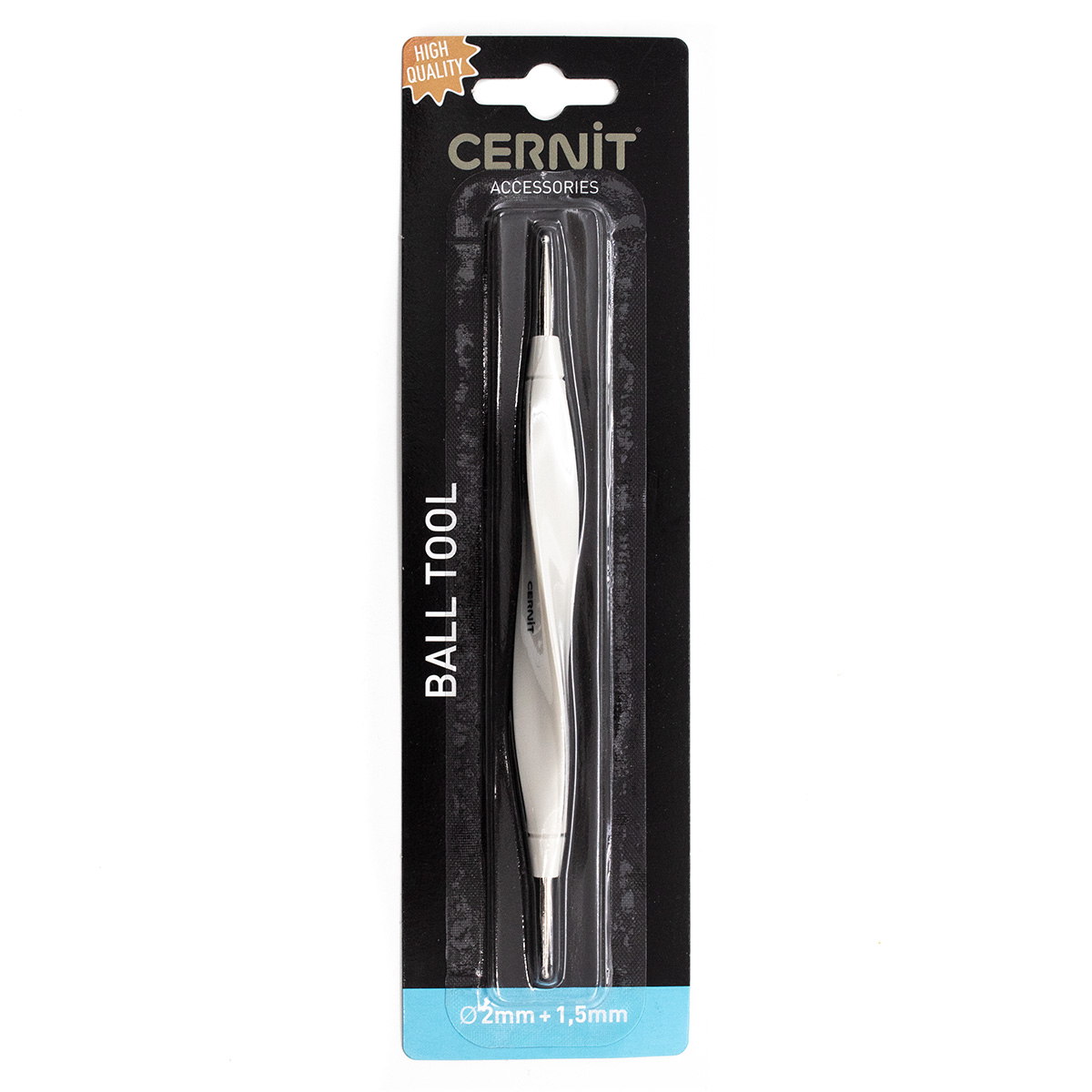 CE917 Стек с шариками Cernit для лепки из полимерной глины, 2 мм/1,5 мм