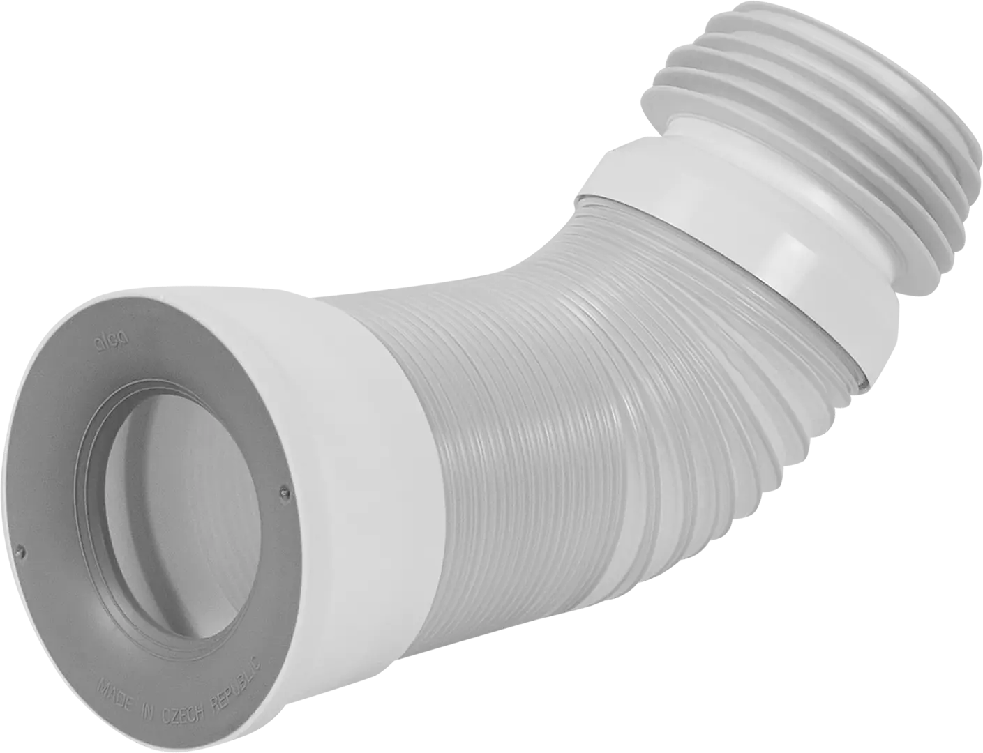 Труба гофрированная для унитаза 80-110 мм 240-600 мм гофрированная труба для унитаза virplast