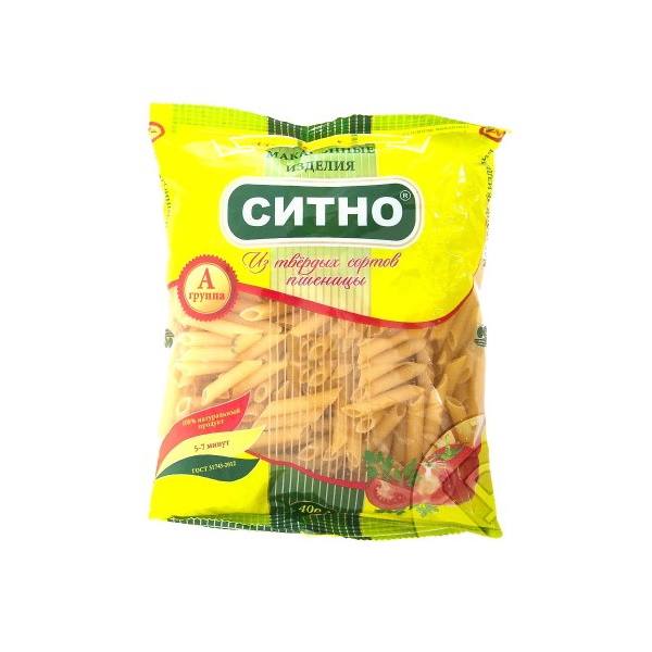 

Макаронные изделия Ситно перья 400 г
